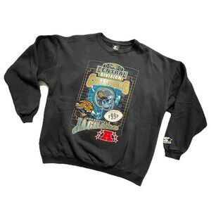 Jacksonville Jaguars Vintage Starter 1998 Divisional Champions Sweatshirt XL